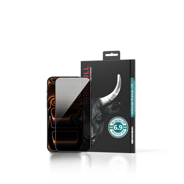 Kính Cường Lực Chống Nhìn Trộm Mipow Kingbull HD Anti-Spy Silk Premium iPhone 17 Series
