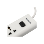 Ổ cắm điện Philips CHP4335WB, 3 lỗ, 3m, 3 USB-A + 1 Type-C total 2.4A - Ảnh 2