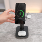 Đế sạc đa năng Magsafe mophie 3in1 extendable - Ảnh 5