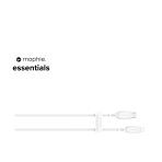 Cáp Mophie Essentials USB-C to Lightning 1m - Ảnh 3