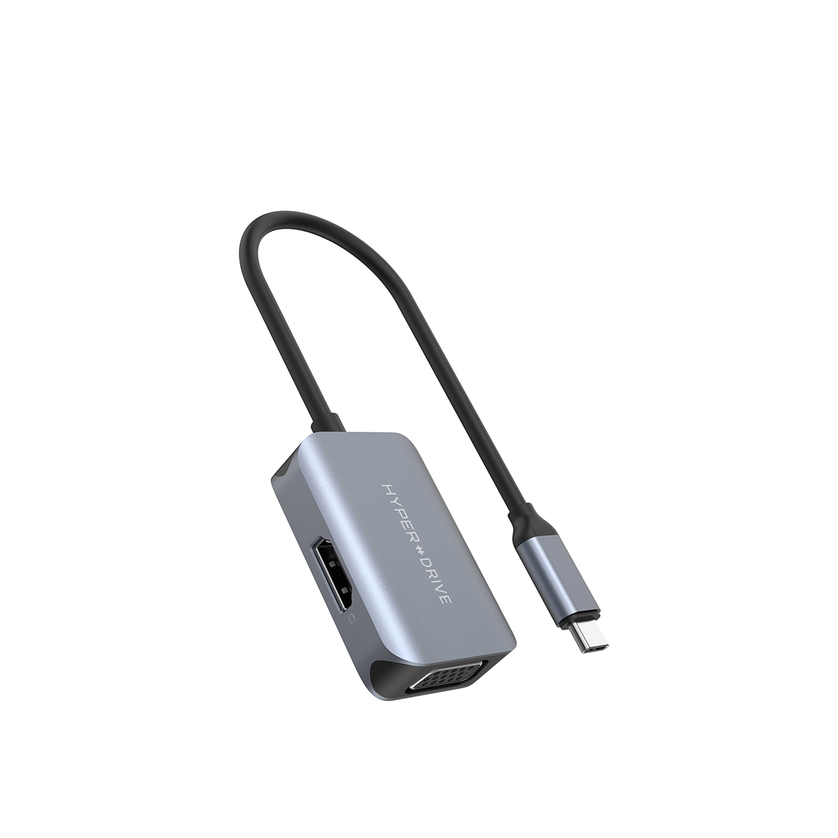 1_1a888b61c7ab43228f6386ca883a64cc_master Cổng Chuyển HYPERDRIVE HDMI/VGA 4K60HZ 2 IN 1 HD-C2HV GRAY - Ảnh 1