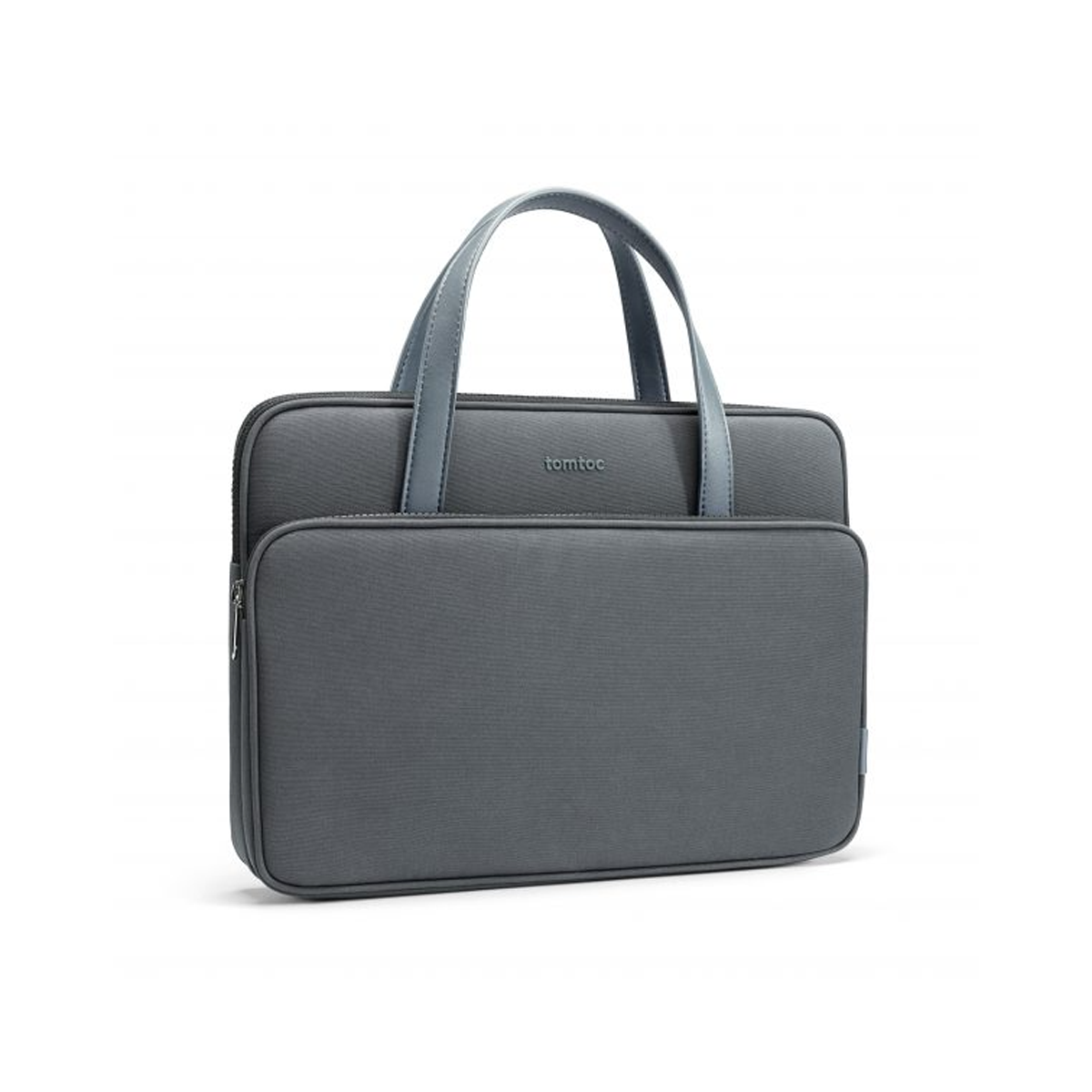1_89446d7843bd461081ea888e9c47429d_master TÚI XÁCH TOMTOC (USA) BRIEFCASE PREMIUM FOR MACBOOK 13”/14”, ULTRABOOK 13″ GRAY H21-C01G01 - Ảnh 1