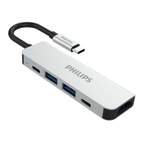 Hub Philips 5 in 1 USB C to HDMI+USB+PD SWV6115G