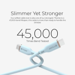 Dây Cáp MAZER Infinite.LINK 3 PD60W USB-C to USB-C 2M cable (Flex, Silicone) - Ảnh 4