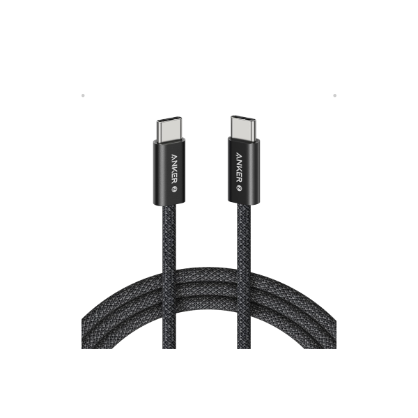 Cáp Type C to Type C Anker Zolo 240W dài 1.8m - A8060