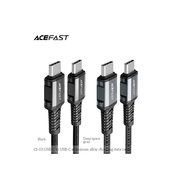 Cáp ACEFAST Type C to Type C (1.2m) - C1-03