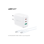Sạc ACEFAST PD3.0 65W 3 cổng USB-C+USB-C+USB-A (EU) - A13 - Ảnh 4