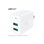 Sạc ACEFAST QC18W 2 cổng USB-A (US) - A35 - Ảnh 3